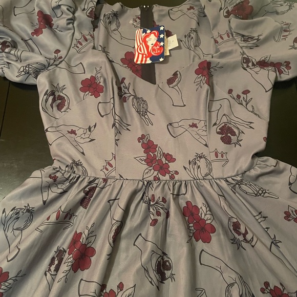 Pinup Couture- Fall Persephone Lucretzia Maxi Dress - Picture 4 of 7